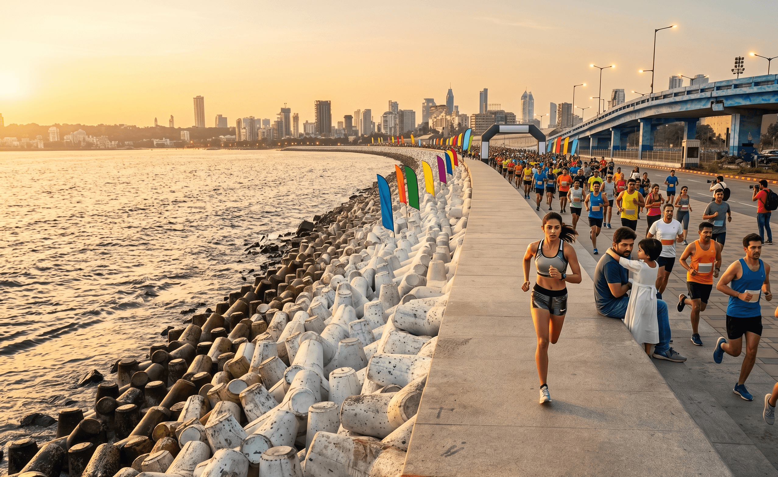 Marine Drive Morning Run